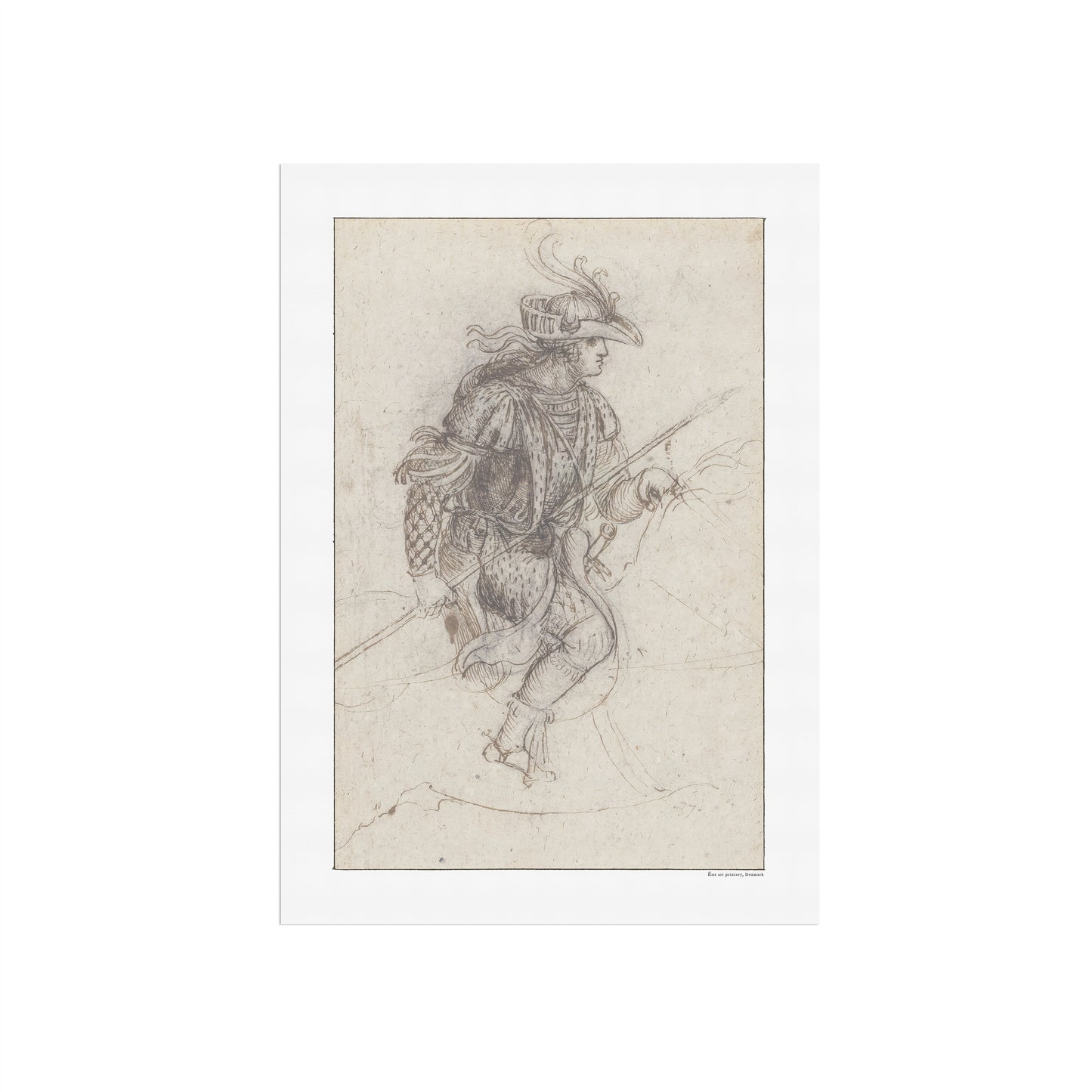 Leonardo da Vincis maskeradeudklædte Rytter