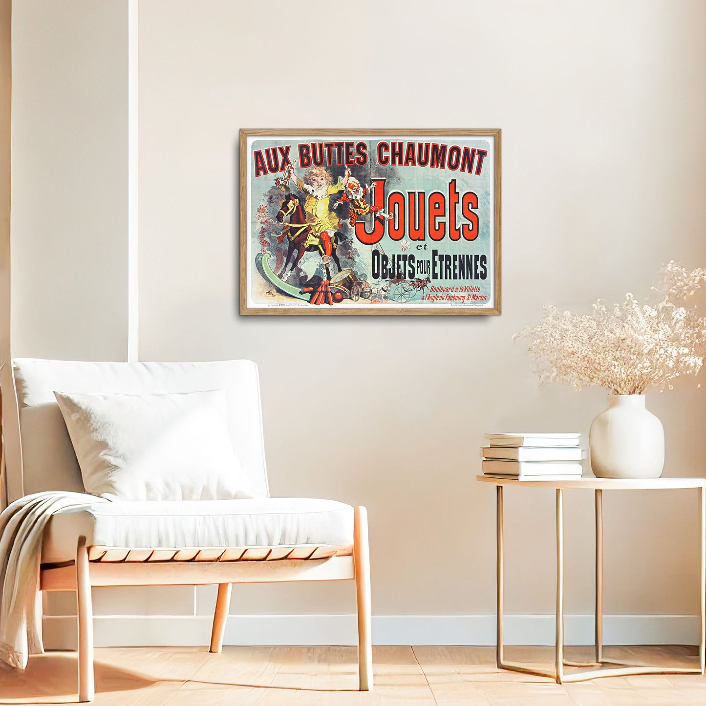 Old toy advertisement - Aux Buttes Chaumont