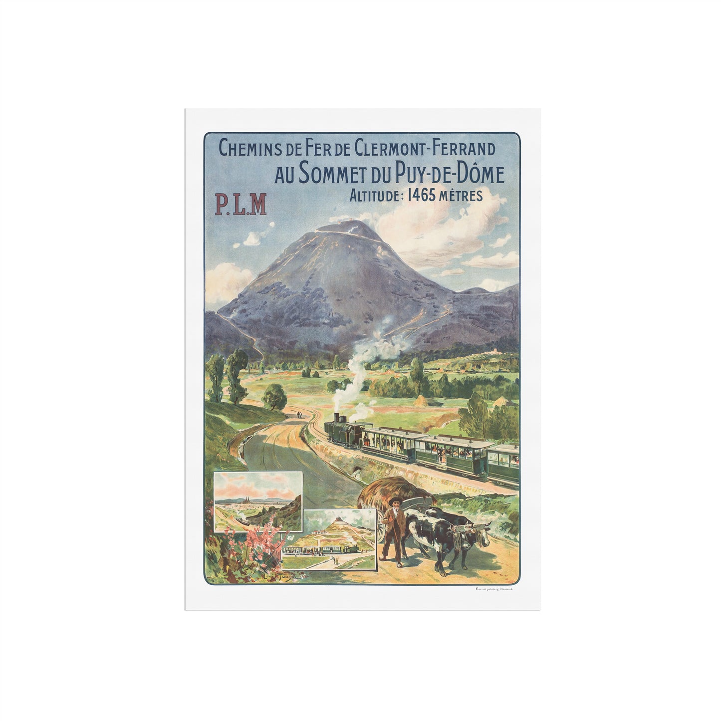 The PLM Railway from Clermont-Ferrand to the summit of Puy-de-Dôme