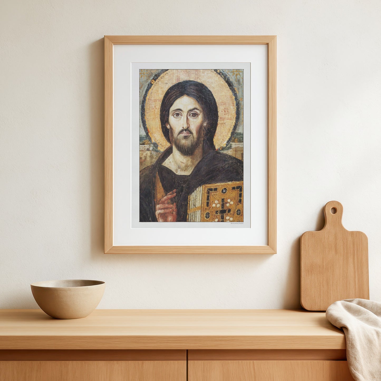 Portræt af Jesus Kristus Pantocrator