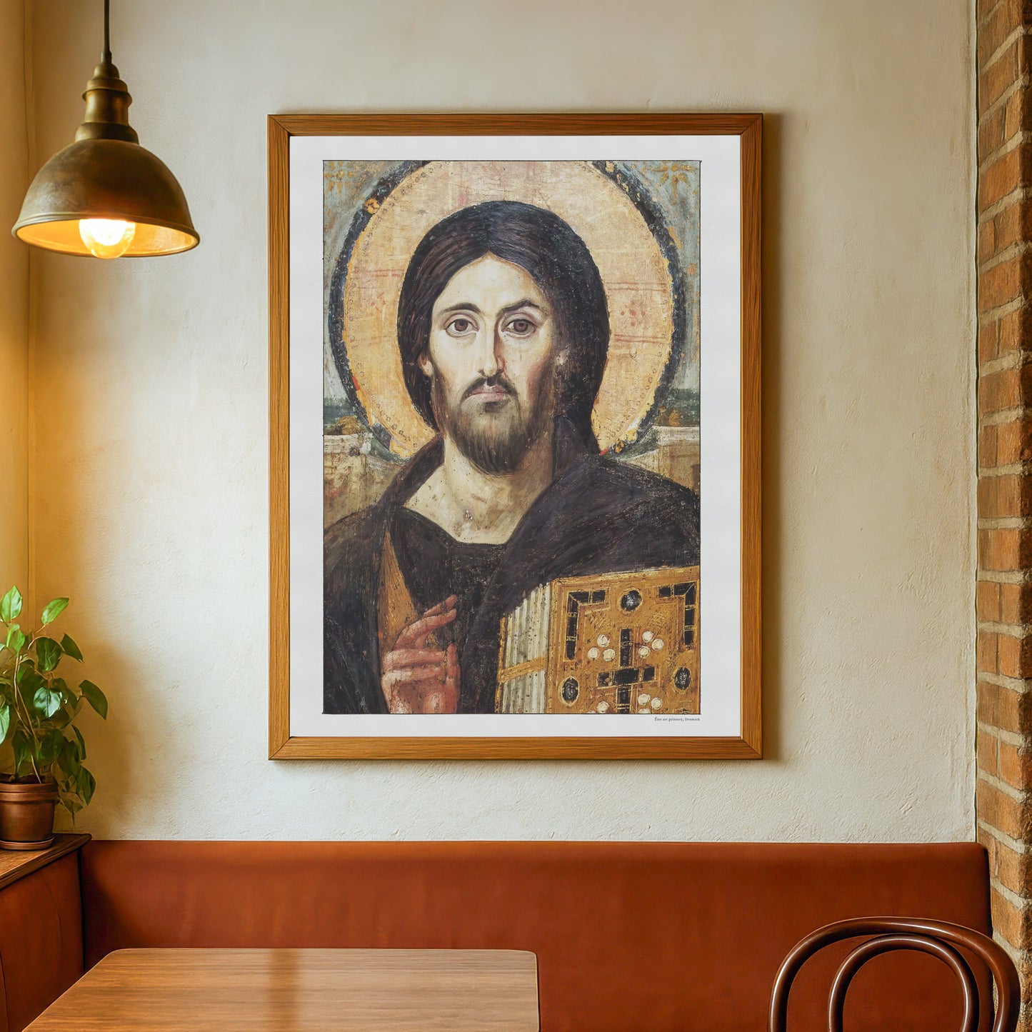 Portræt af Jesus Kristus Pantocrator