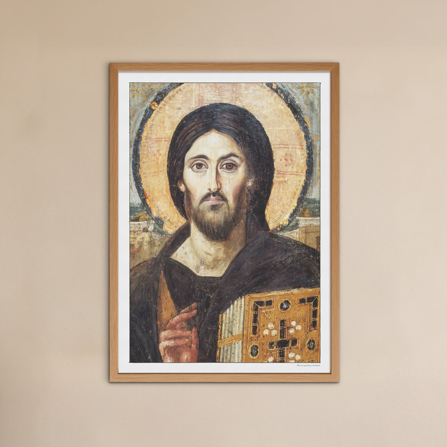 Portræt af Jesus Kristus Pantocrator