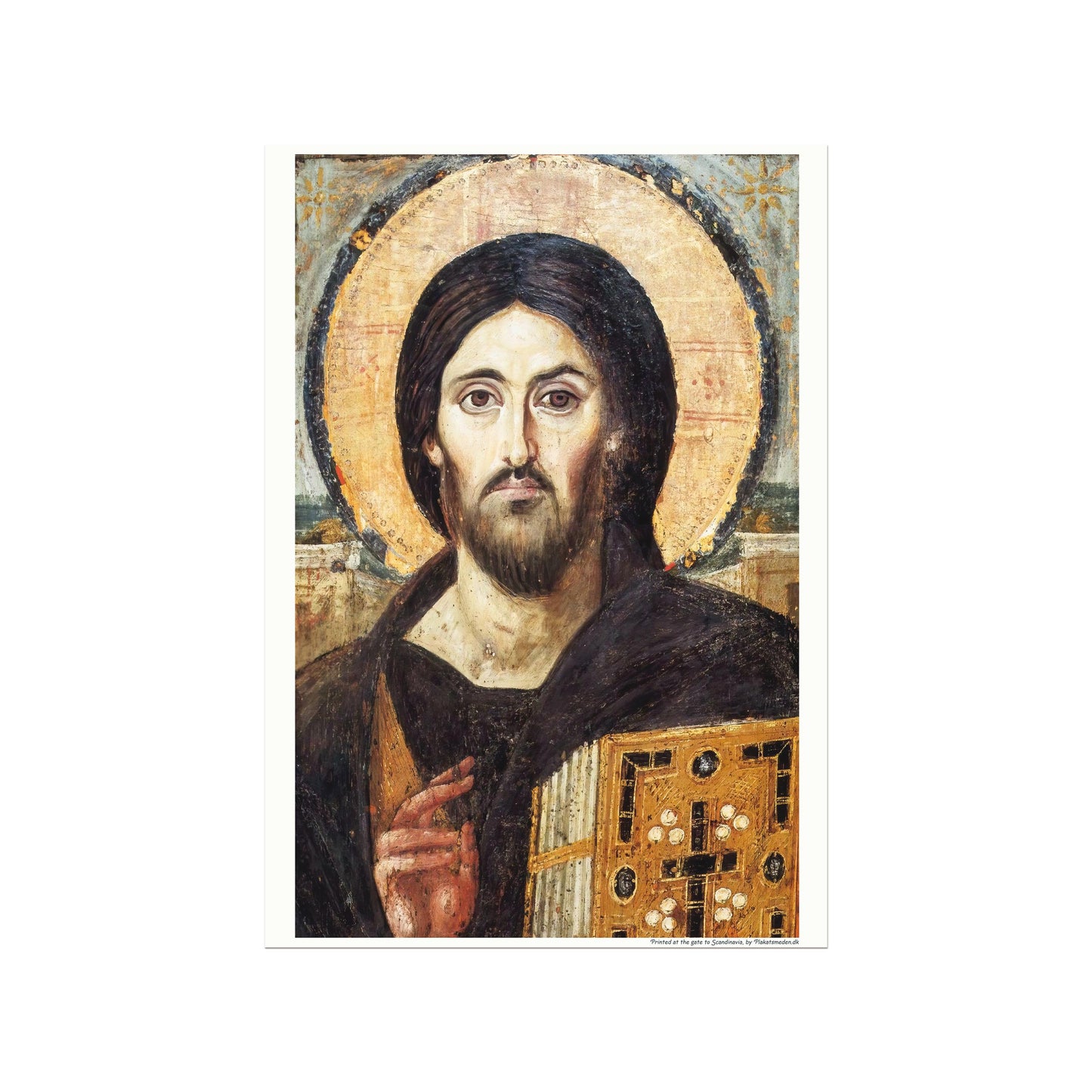 Portræt af Jesus Kristus Pantocrator