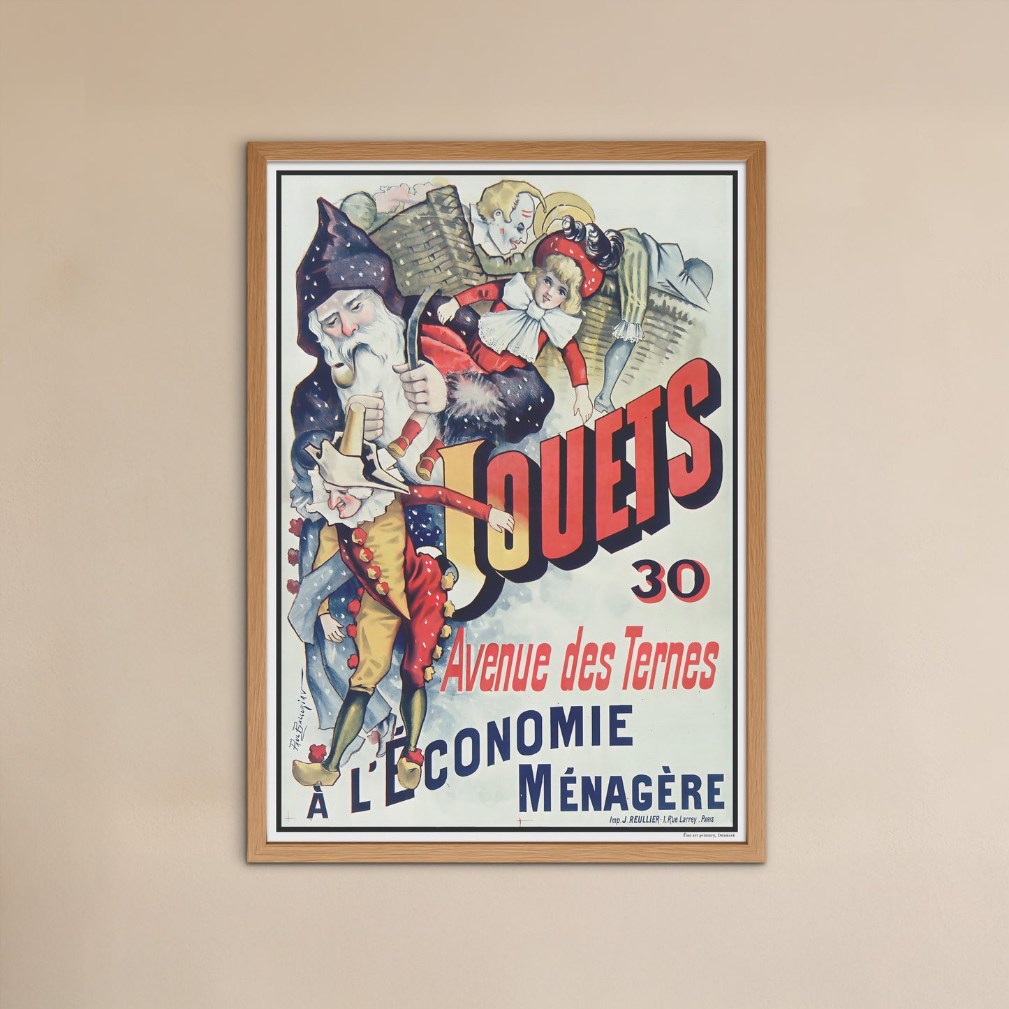 Jouets, 30 Avenue des Ternes - advertisement for toy shop