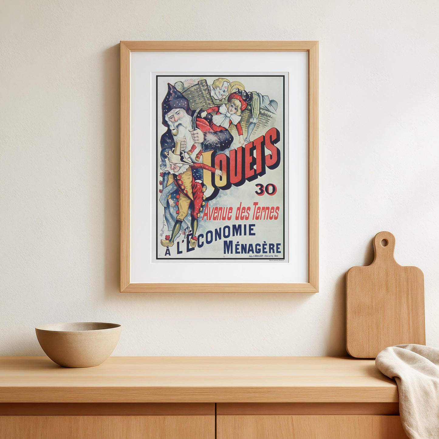 Jouets, 30 Avenue des Ternes - advertisement for toy shop