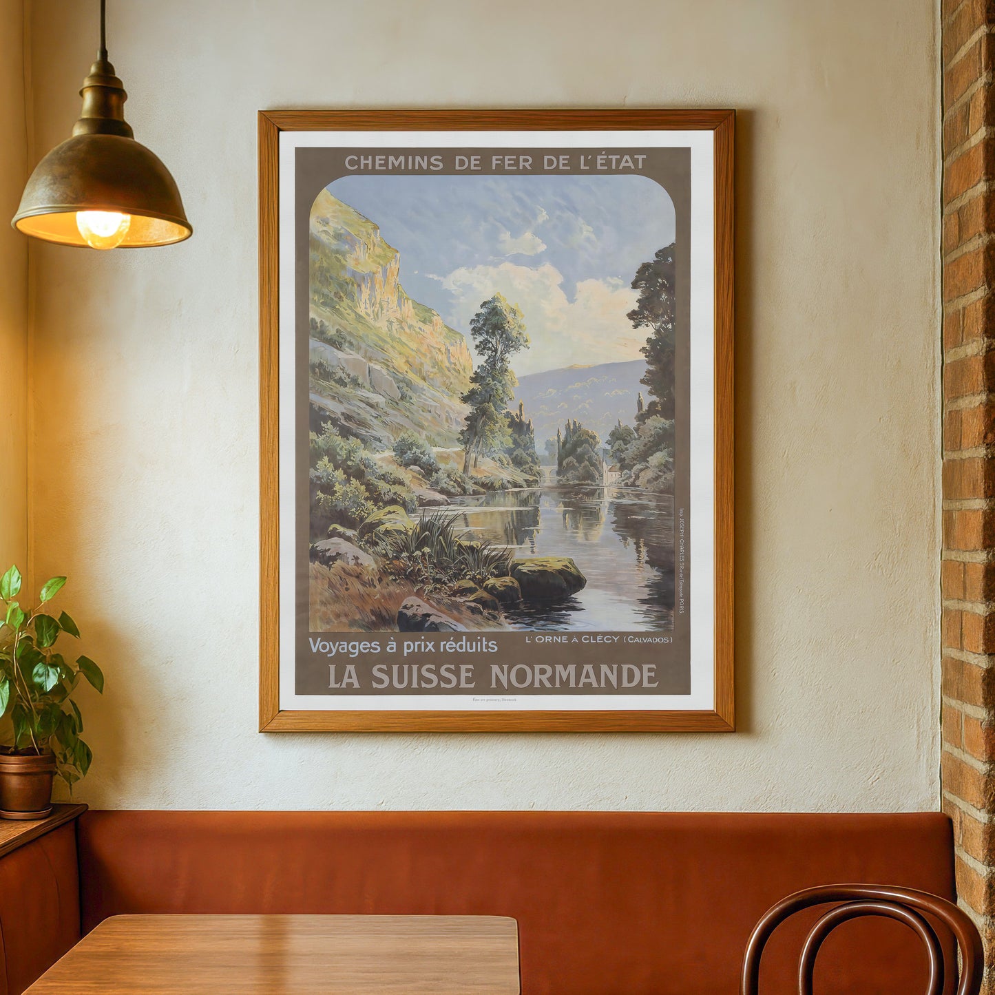 La Suisse Normande approx. 1920 - Travel poster
