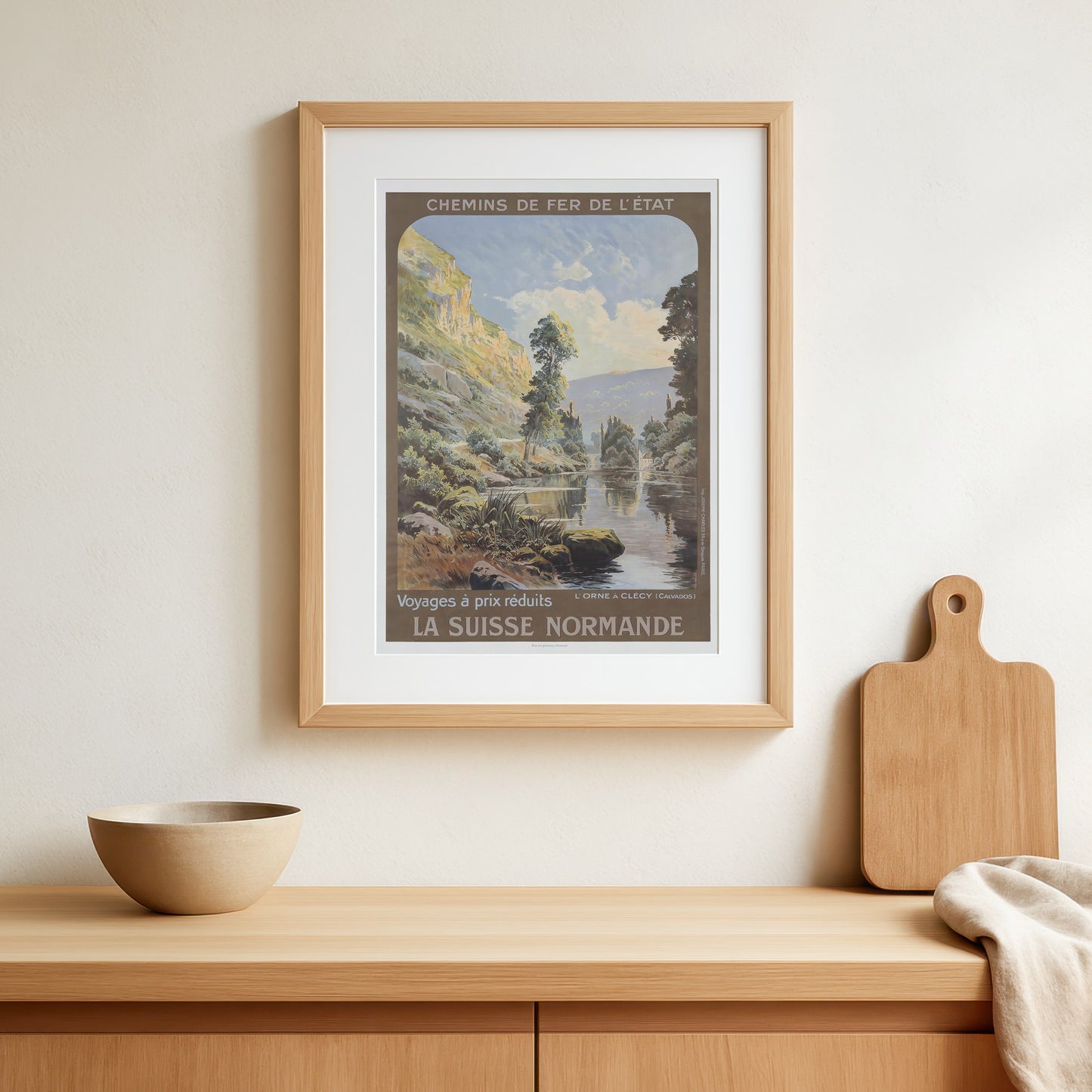 La Suisse Normande approx. 1920 - Travel poster