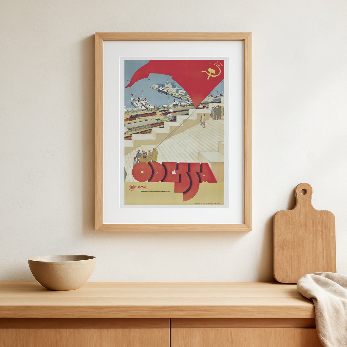 Odessa - Travel poster