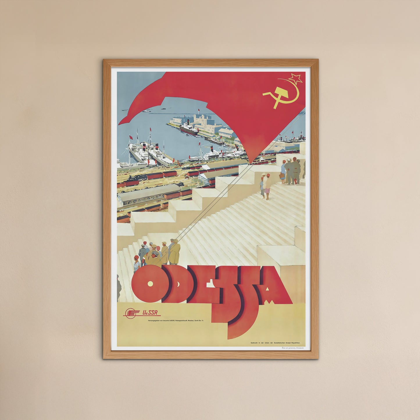 Odessa - Travel poster
