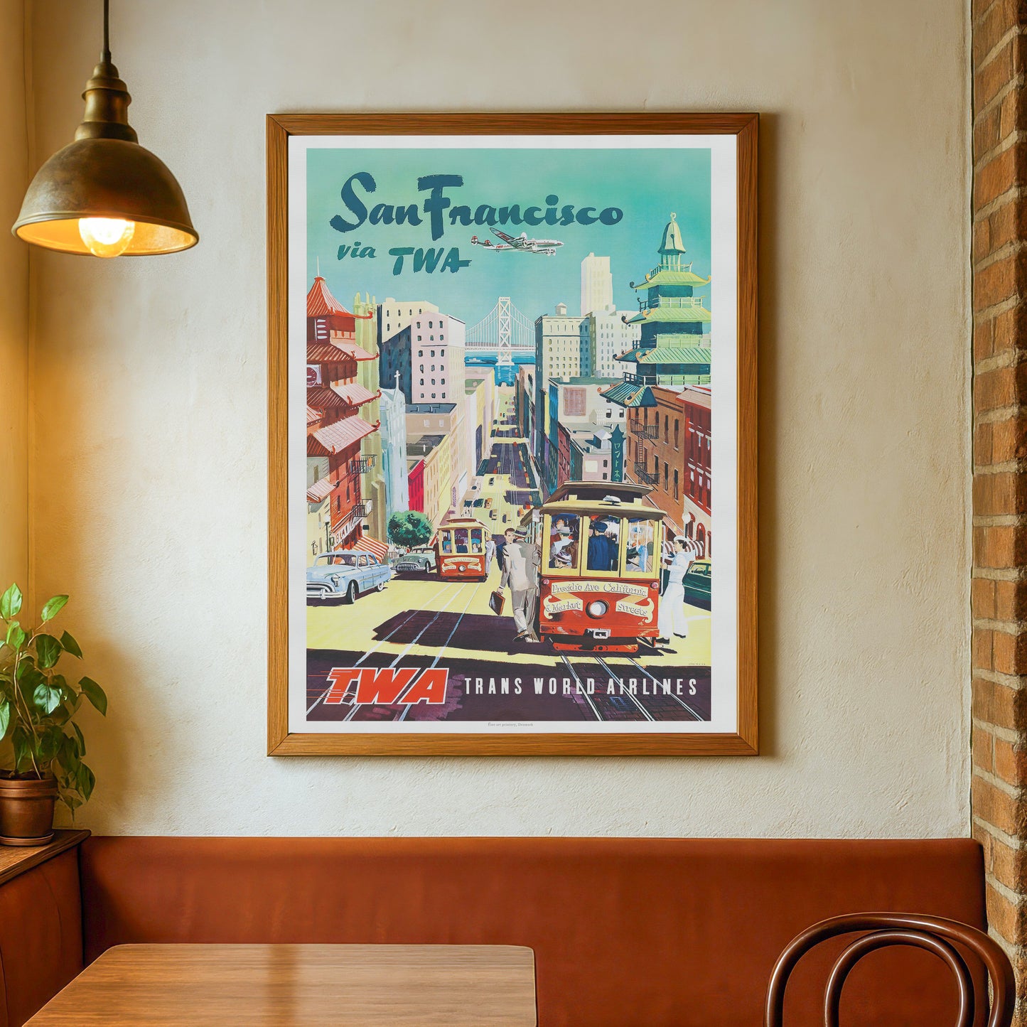 San Francisco, TWA - Travel poster