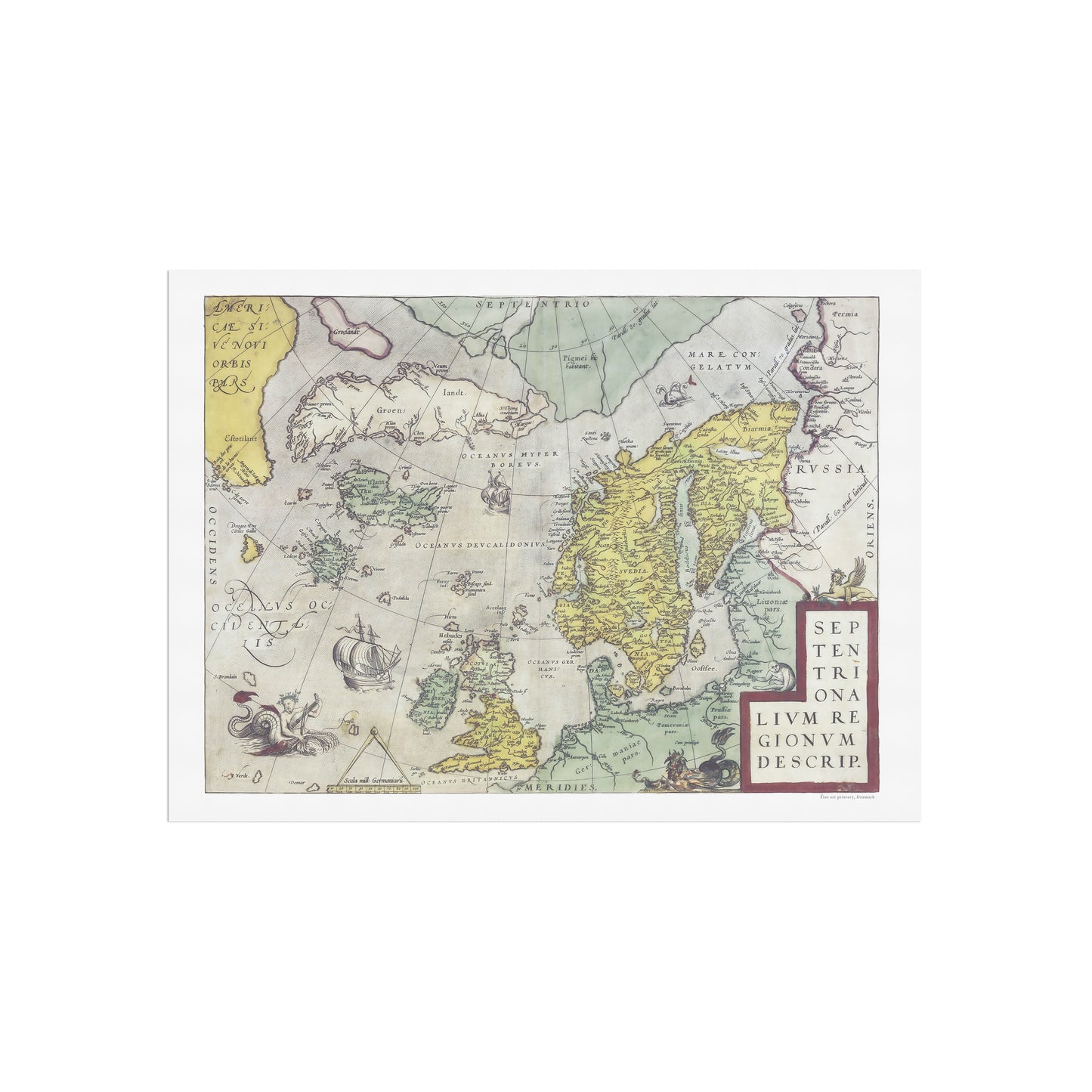 Septentrionalivm regionvm 1573