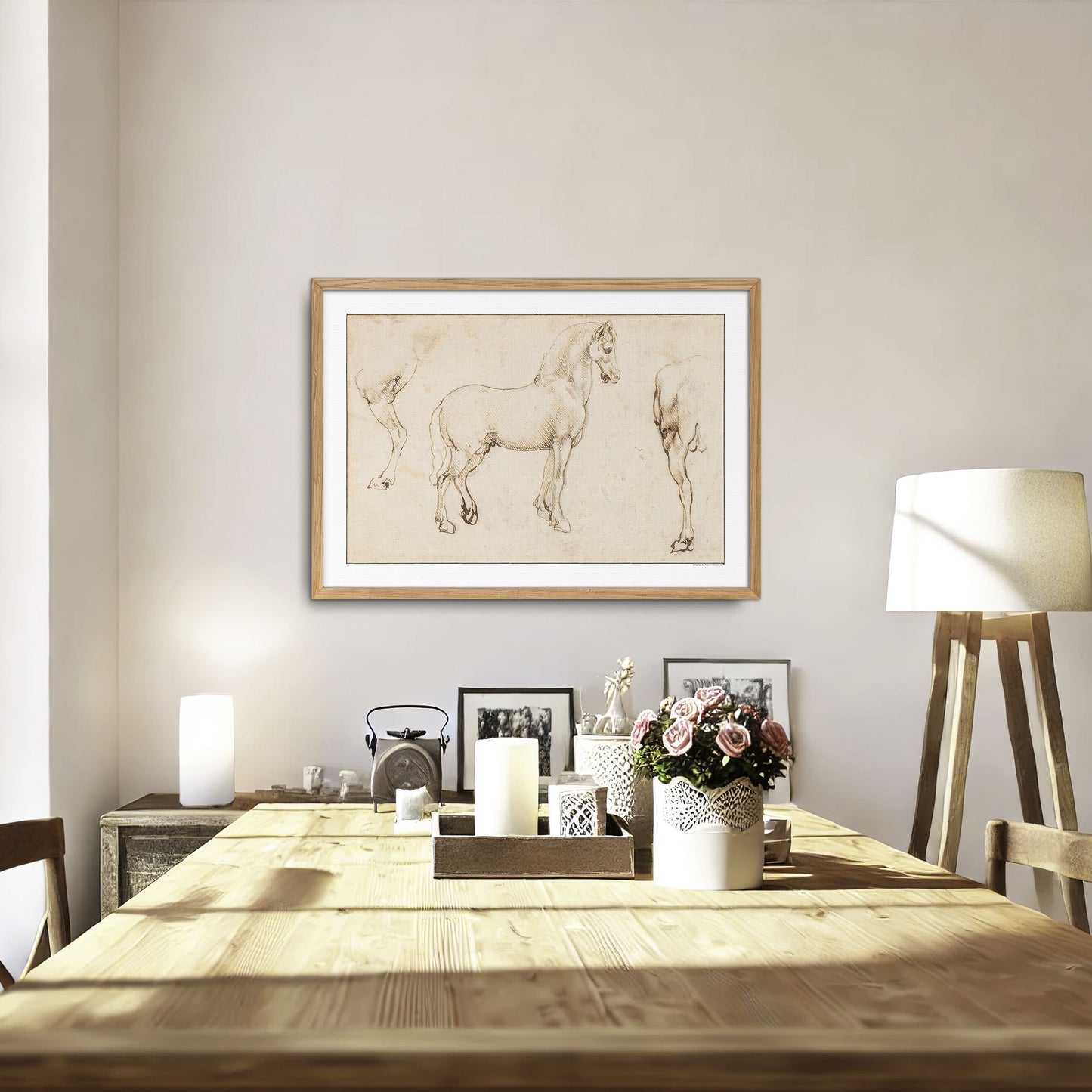 Leonardo da Vinci's Studies of Horses