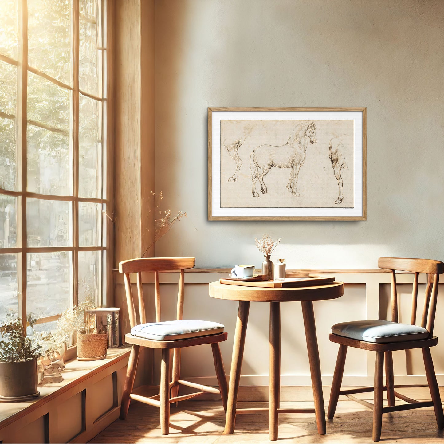 Leonardo da Vinci's Studies of Horses