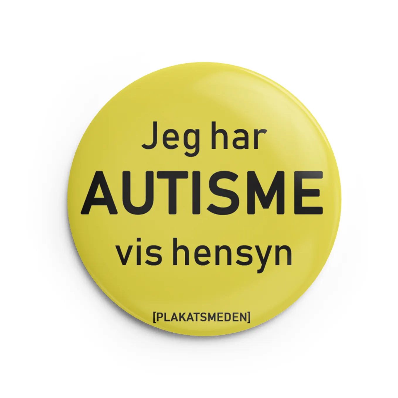 Jeg har autisme, vis hensyn - Badge
