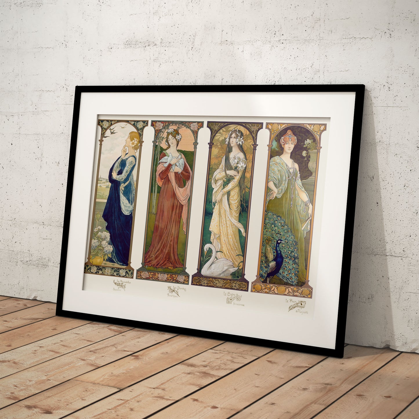 The four birds by Elisabeth Sonrel, 1901