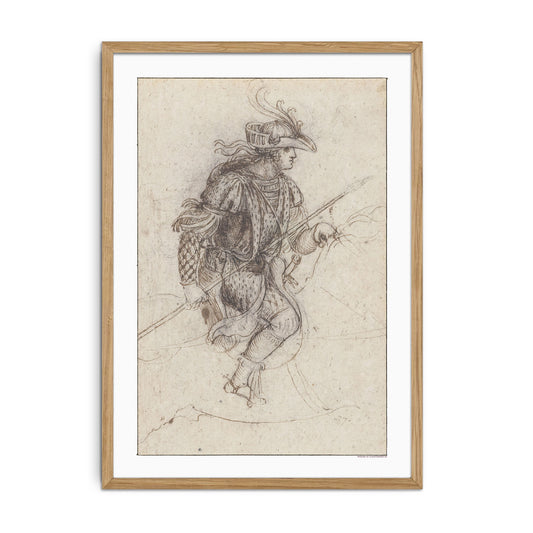 Leonardo da Vinci's A Masquerader on Horseback