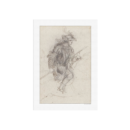 Leonardo da Vinci's A Masquerader on Horseback