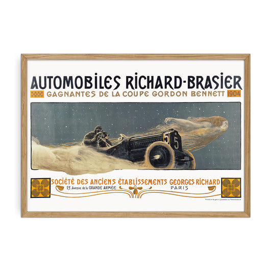 Automobiles Richard-Brasier - classic car advertising