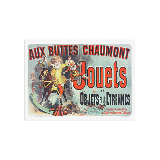 Gammel legetøjsreklame - Aux Buttes Chaumont