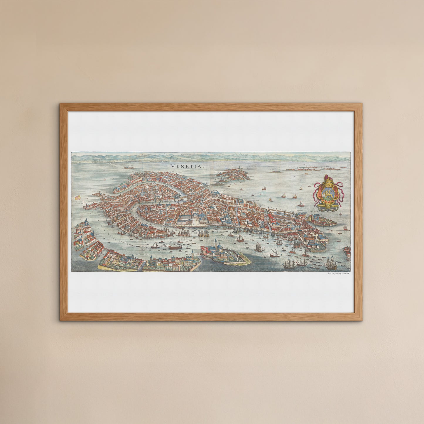 Venice in color - Matthaus Merian 1636