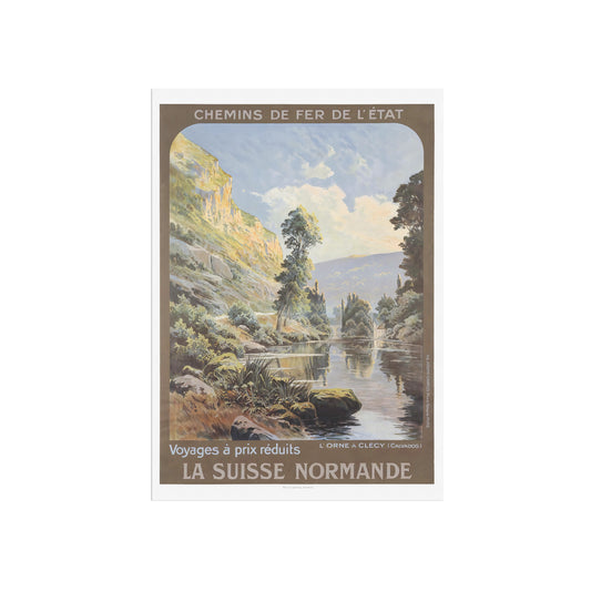 La Suisse Normande approx. 1920 - Travel poster