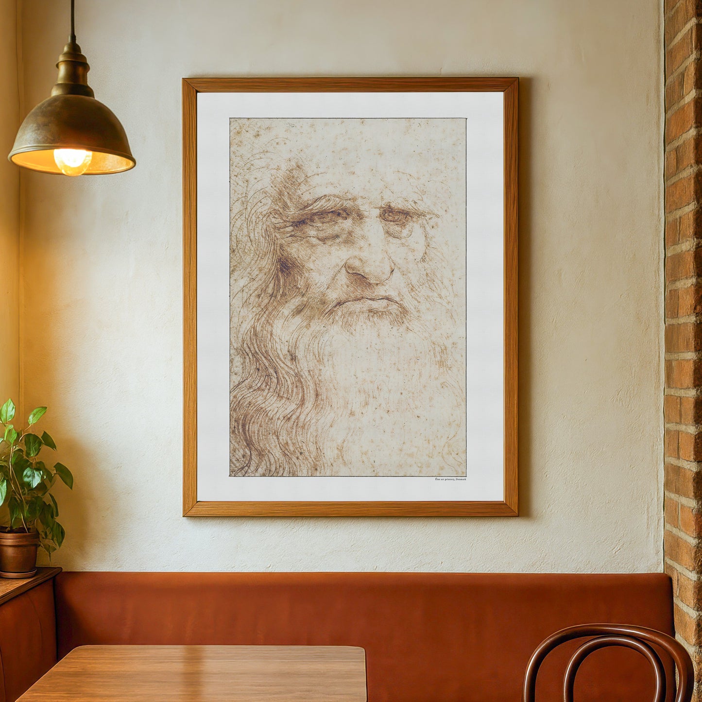 Leonardo da Vinci's self-portrait