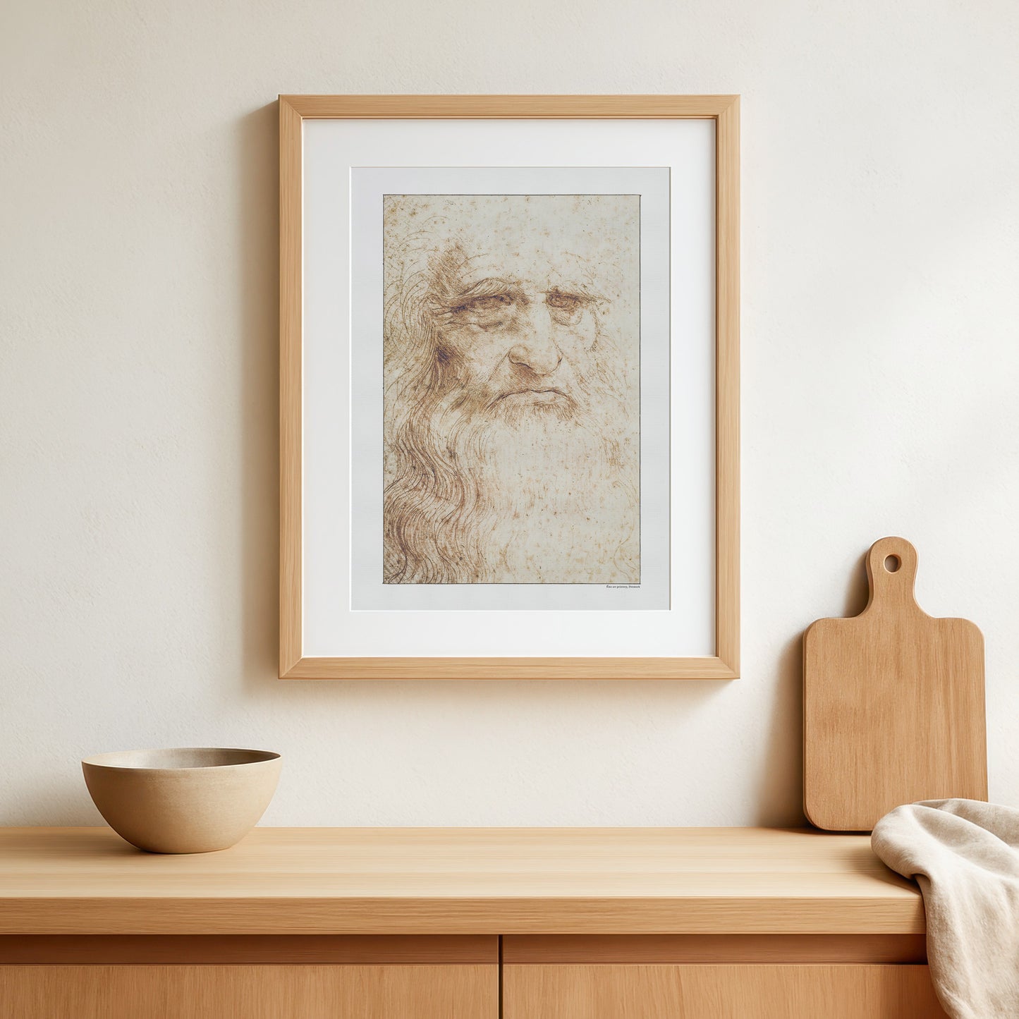 Leonardo da Vinci's self-portrait