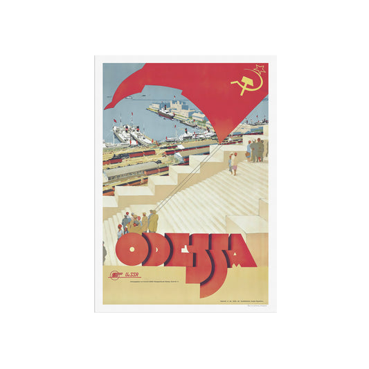 Odessa - Travel poster