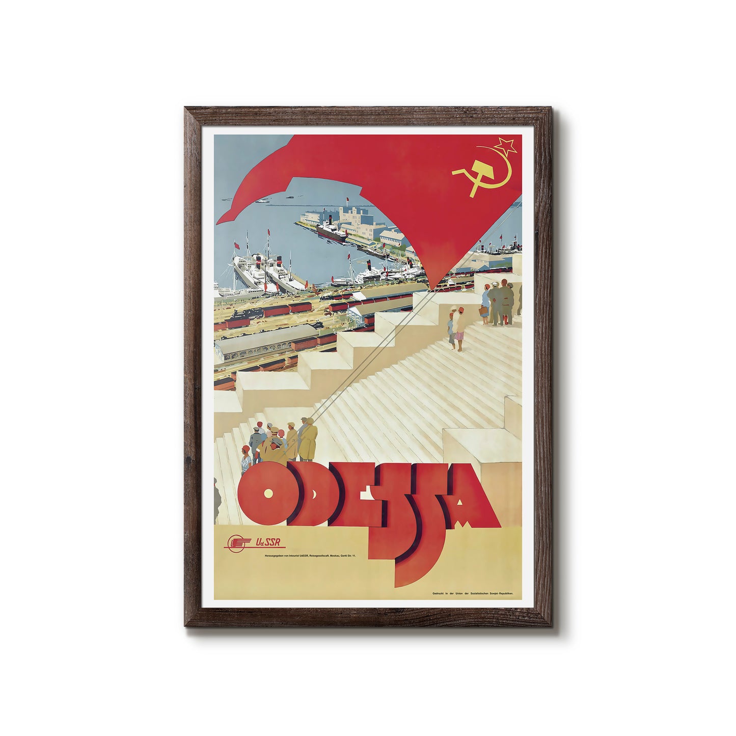 Odessa - Travel poster