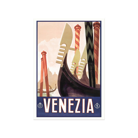 Venezia, Italien - Venedig rejseplakat