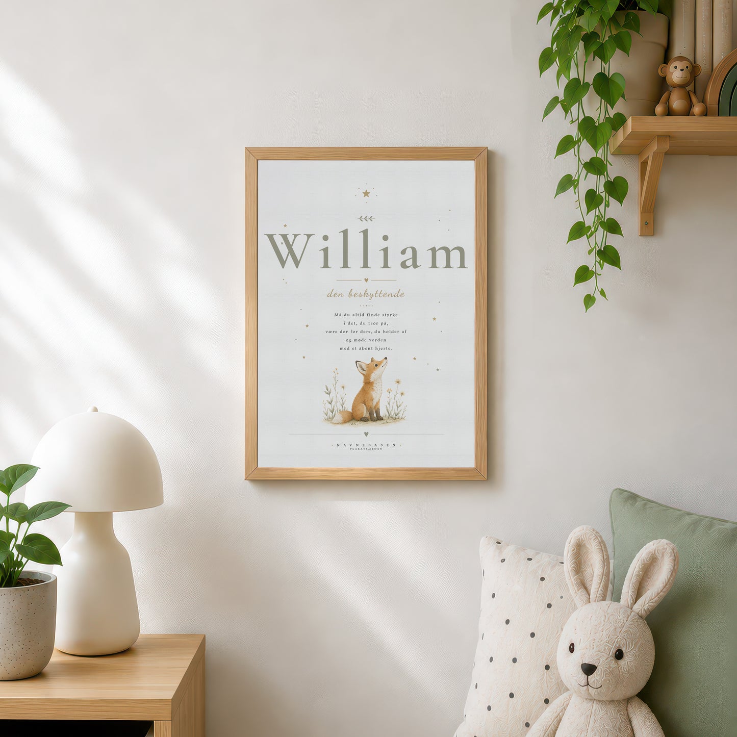 William | Navneprint med dyr