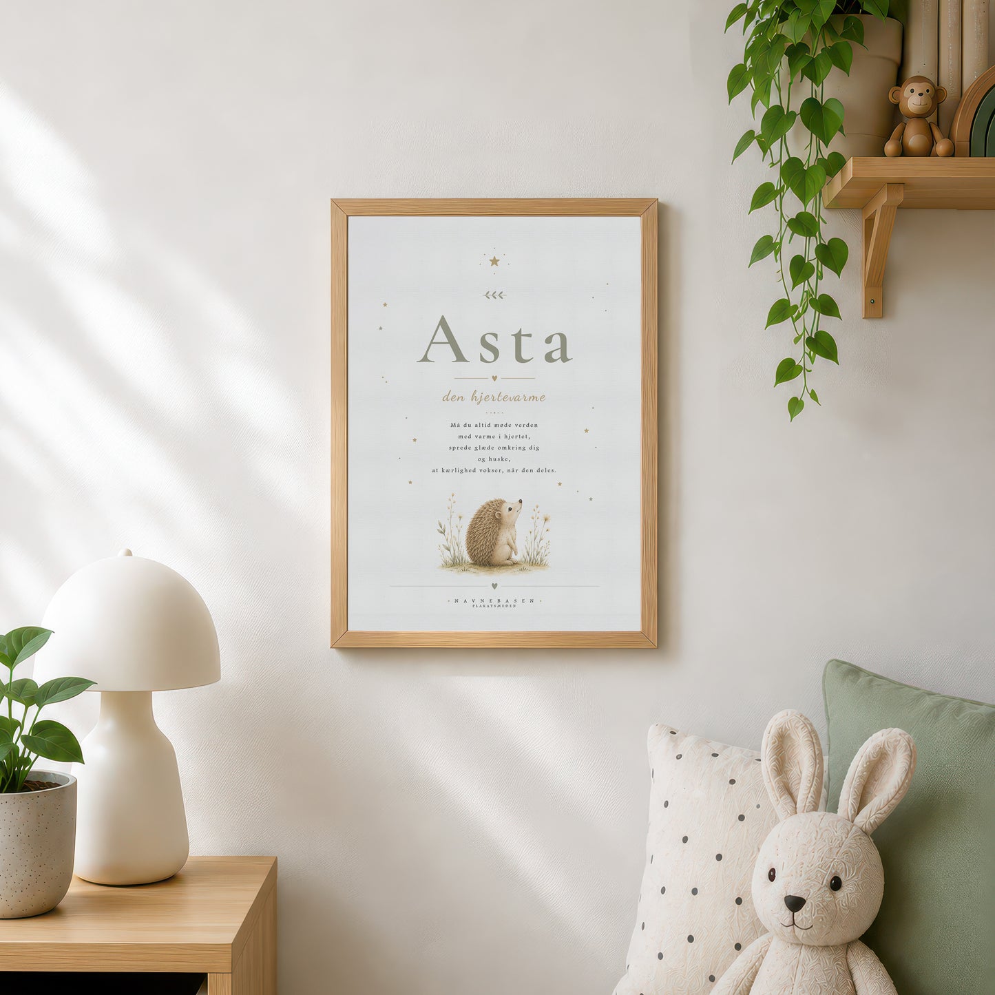 Asta | Navneprint med dyr