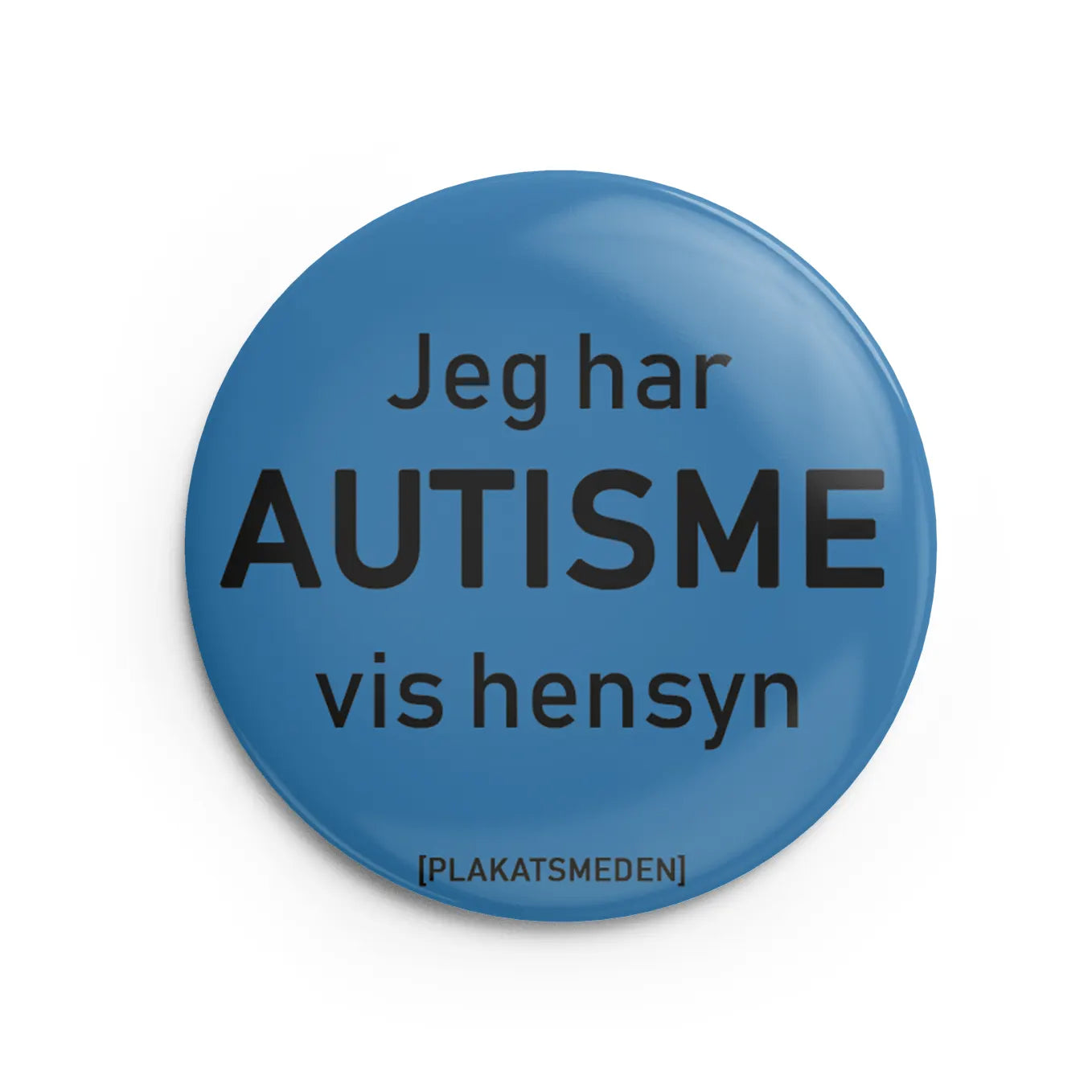 Jeg har autisme, vis hensyn - Badge