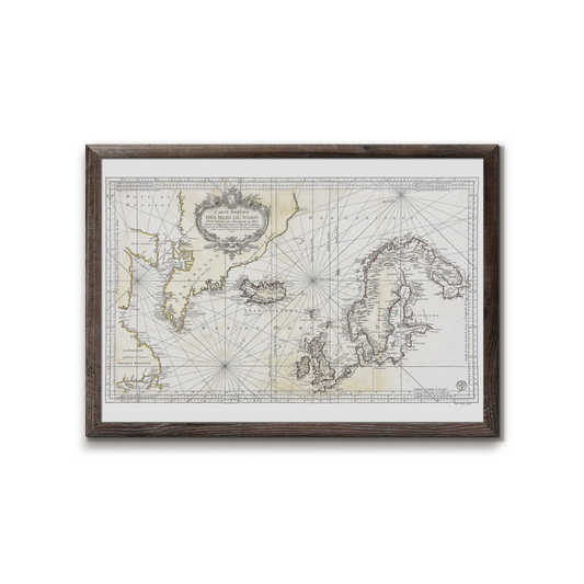 Map of the Northern Seas, 1751