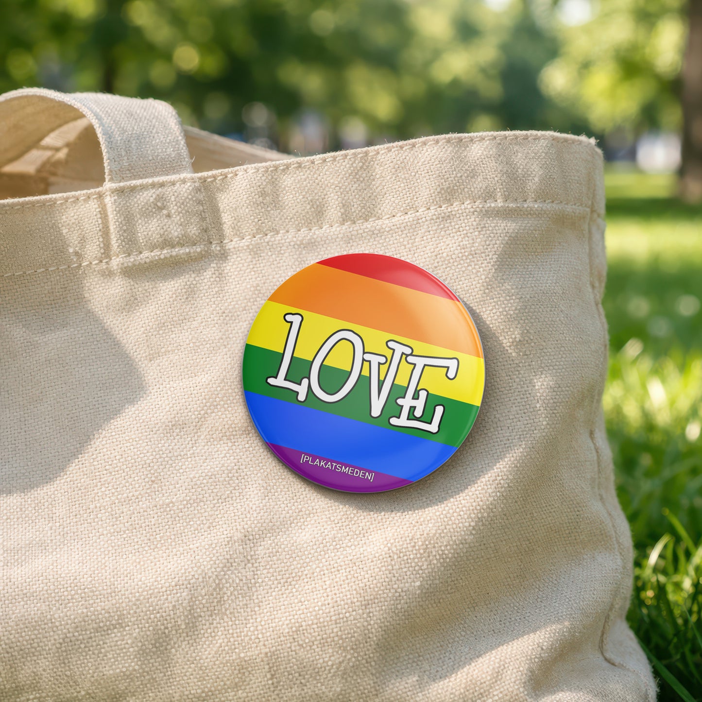 LOVE Badge: En farverig hyldest til kærlighed og mangfoldighed