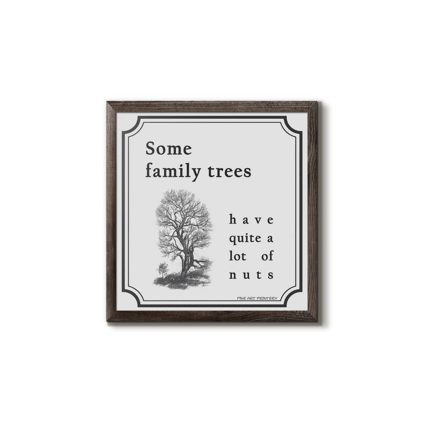 Nogle stamtræer har ret mange nødder