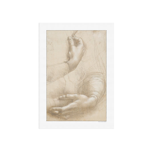 Leonardo da Vinci's Study of a Woman's Hands
